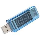 Mini portátil LCD Digital USB 3V-8V Probador de voltaje y detector de corriente 